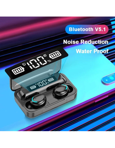 Auriculares Inalámbricos Volt Plus F9 Bluetooth 5.3 IPX3 25h