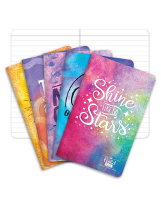 Cuadernos de Campo Mini Elan Publishing - 5 Piezas Rayadas