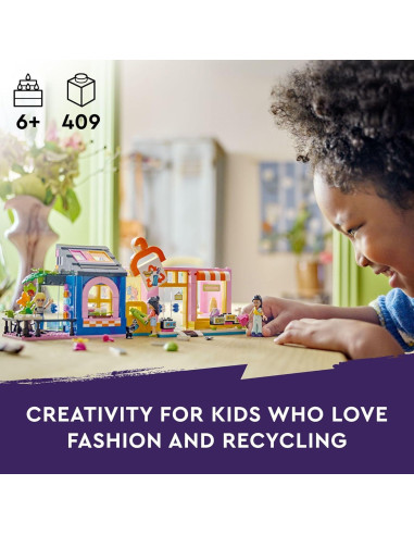 LEGO Friends Tienda de Moda Vintage 42614 - Juguete 409 Piezas
