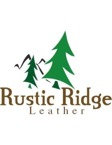 Cuaderno de Piel Recargable Rustic Ridge Mini Marrón Oscuro