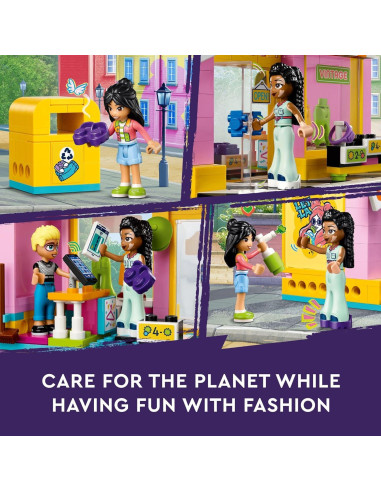 LEGO Friends Tienda de Moda Vintage 42614 - Juguete 409 Piezas