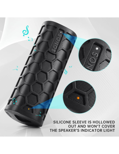 Funda de Silicona para Altavoz Sonos Roam 2 - Negro
