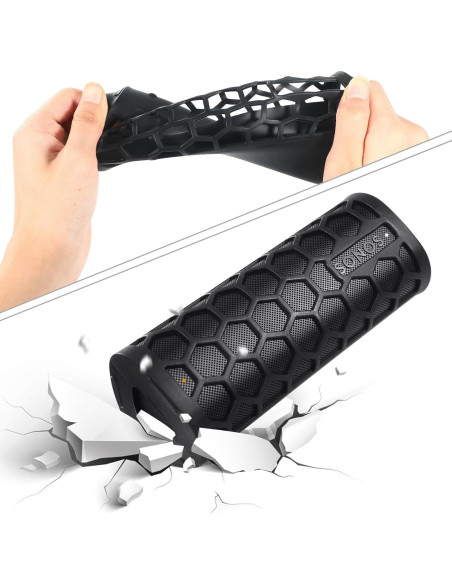 Funda de Silicona para Altavoz Sonos Roam 2 - Negro