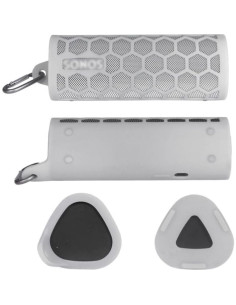 Funda Silicona Flexible Seracle para Altavoz Sonos Roam Gris 2