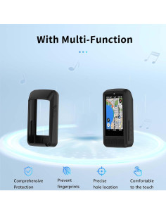 Funda Protectora de Silicona NOUKAJU para Wahoo ELEMNT ROAM V3 2