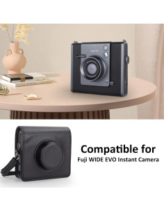 Funda Protectora MUZIRI KINOKOO para Cámara Instax Wide EVO - Cuero PU 2