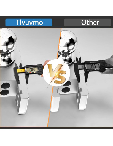 Enganche de Remolque Ajustable Tlvuvmo 6" 12500 LBS Aluminio