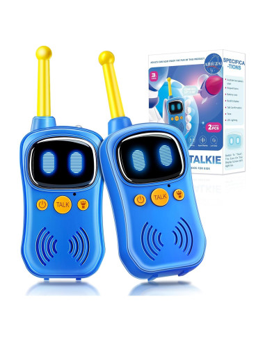 Walkie Talkies Robot Astronauta 2Pack - Rango 914m - Juguetes