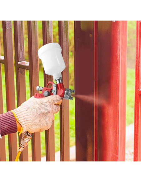 Juego de Pistola de Pintura HVLP Colodsuhey 2 Piezas 0.8mm 1.4mm