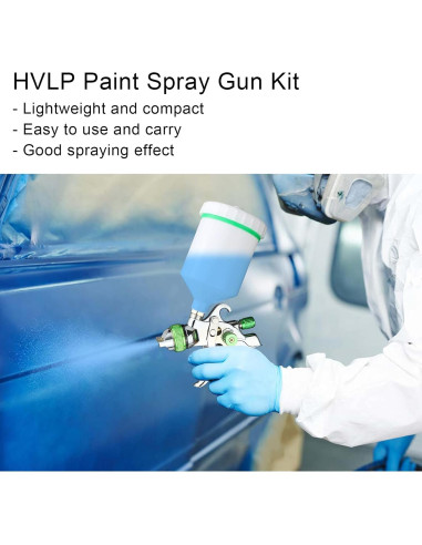 Pistola de Pulverización HVLP Tosucs H2008 1.4mm 600cc