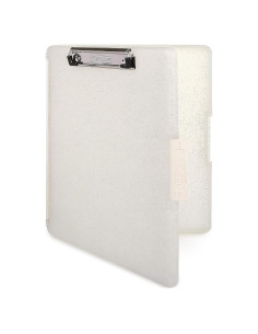 Clipboard Dexas Slimcase 2 con Almacenamiento A4 Blanco