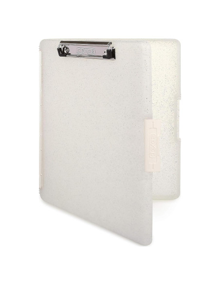 Clipboard Dexas Slimcase 2 con Almacenamiento A4 Blanco