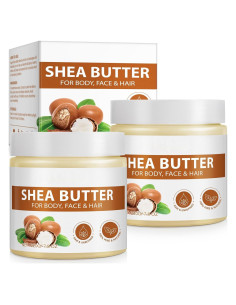 Manteca de Karité Cruda Orgánica Baisituo 220 g - Hidratación Piel y Cabello