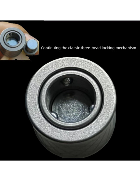 Hebilla de Liberación Rápida Titanio BANG TI con Bloqueo Triple