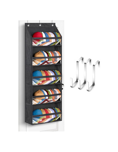 Perchero Organizador de Gorras SLEEPING LAMB Negro 60 Gorras