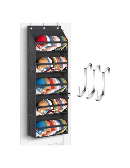 Perchero Organizador de Gorras SLEEPING LAMB Negro 60 Gorras