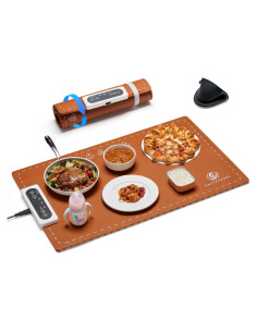 Alfombrilla Calentadora de Comida SautéSavvy 61x38cm Ajustable