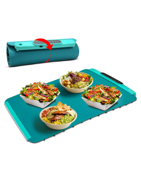 Alfombrilla Calentadora de Comida TOKTE 24" Eléctrica 9 Temperaturas