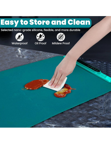 Alfombrilla Calentadora de Comida TOKTE 24" Eléctrica 9 Temperaturas