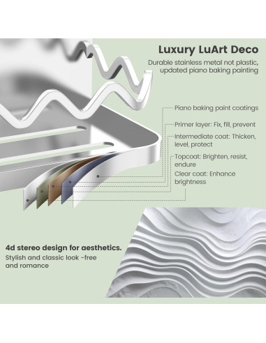 Estante Magnético para Especias Yanone - Set XXL Blanco