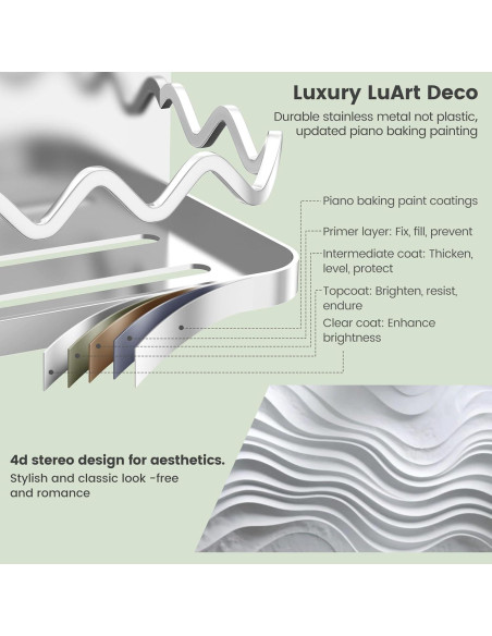 Estante Magnético para Especias Yanone - Set XXL Blanco