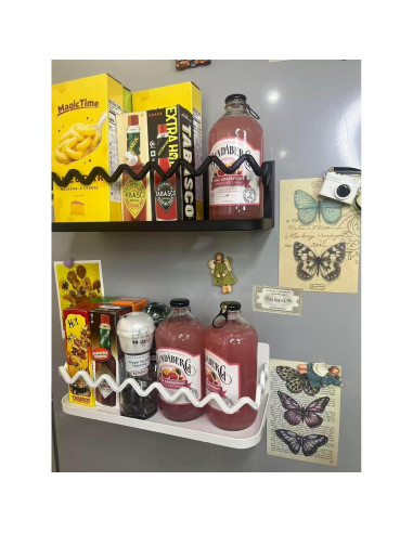 Estante Magnético para Especias Yanone - Set XXL Blanco