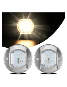 Luces de Cortesía Marinas HUSUKU 4" 1800LM IP65 30LED