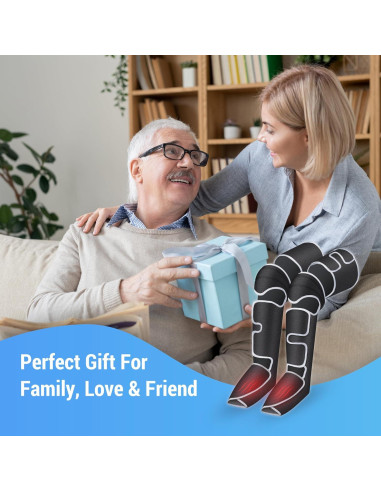 Masajeador de Piernas Comfier con Calor y Compresión 3 Modos