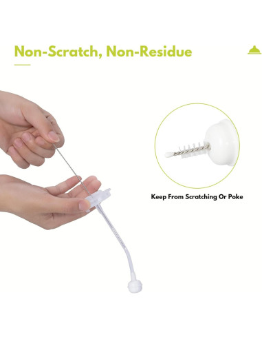 Paquete de 2 Cepillos para Biberones Carebabymore 25.9 cm