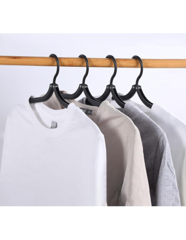 Percha Plegable de Viaje Heshebuy Multifuncional Negra