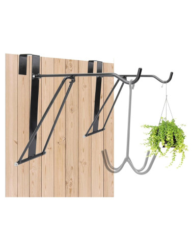 Perchero Plegable HDYEGY 2 Pcs para Colgar en Puerta 35.56 cm