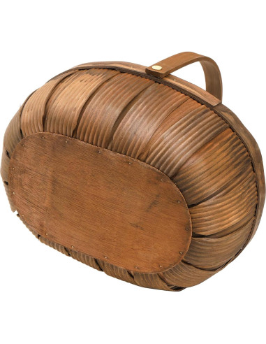 Cestas de Madera Lawei 3 Piezas para Picnic y Almacenamiento