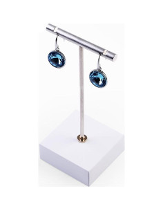 Soporte de Exhibición de Joyería T-Bar Oirlv Blanco 12.5cm 2