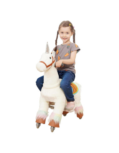 PonyFunny Unicornio de Montar para Bebés 6.31 kg 66x31x72 cm