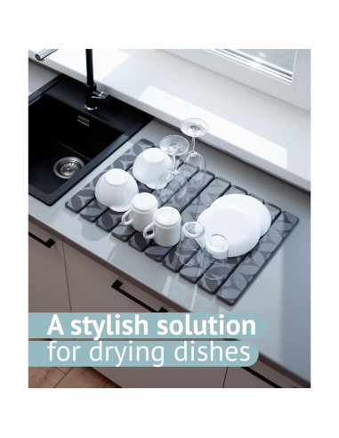 Alfombrilla de Secado de Piedra Diatomácea 60x39 cm Ecológica