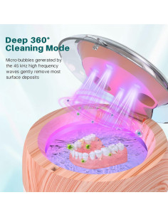Limpiador Ultrasónico de Retenedores Voraiya 45kHz con UV 2