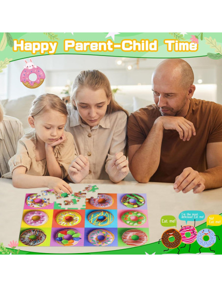 4 Rompecabezas de 100 Piezas para Niños Ciesa - Temas Divertidos