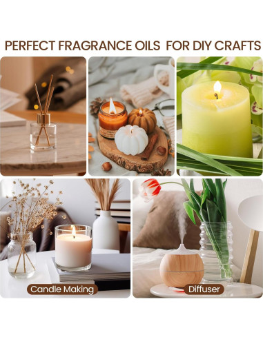 Conjunto de Aceites Esenciales Nuanchu 26 Pcs 10ml Aromaterapia