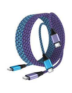 2Pack Cable de Carga USB C a USB C 60W AILKIN 3FT