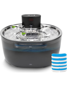 Fuente de Agua para Gatos Furrcali 3.2L Inalámbrica Silenciosa 2