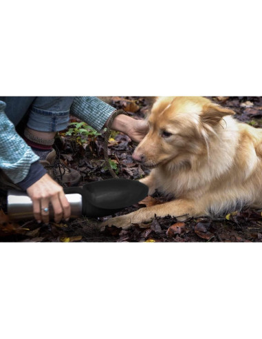 Dispensador de Agua Portátil para Perros Pacific Paws 27oz Negro