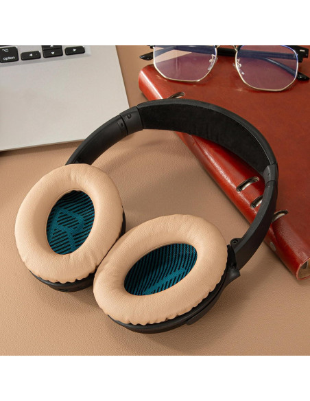 Almohadillas de Reemplazo Aurivor para Auriculares Bose QC 35/25/15 Almohadillas de Reemplazo Aurivor para Auriculares Bose QC 35/25/15