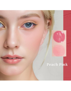 Cojín de Rubor Líquido Amor Azul 64g Rosa Durazno 2