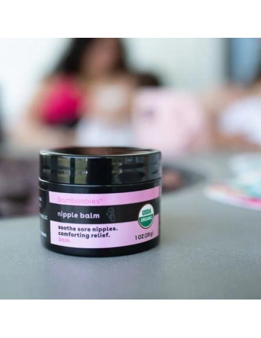 Bálsamo para Pezones Bamboobies Orgánico 28.35 g - Sin Lanolina