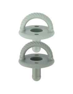 Chupetes de Silicona Itzy Ritzy Set de 2 para 6-18 Meses