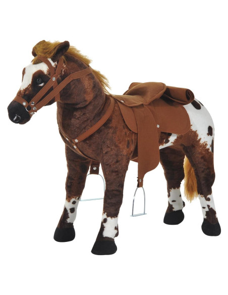 Caballo de Montar Qaba para Niños 3 a 5 Años con Sonido