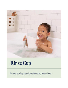 Taza de Baño para Bebé Lalo Coco - Sin Lagrimas, Ligera, Segura 2