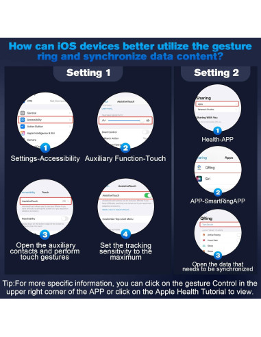 Anillo Inteligente MagLoop 77c70222 - Salud y Fitness Negro 8