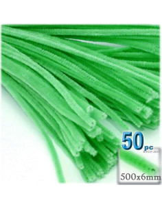 Talladores de Chenille 50 pcs 50 cm Marrón Claro Los Talladores 2