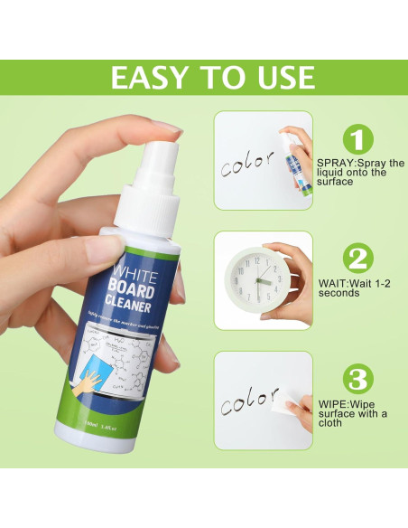 Limpiador Spray para Pizarra Blanca Fuyoooo 12 x 100 ml